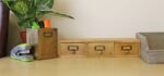 3 Drawer Single Level Small Storage Unit Trinket Drawers 4 - The Rustic Home