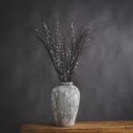 Aged Stone Tall Ceramic Vase 4 - The Rustic Home