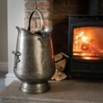 Antique Pewter Coal Bucket 4 - The Rustic Home