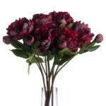 Burgundy Peony Rose 2 - The Rustic Home