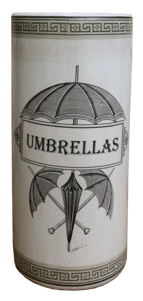 Monochrome Umbrella Print