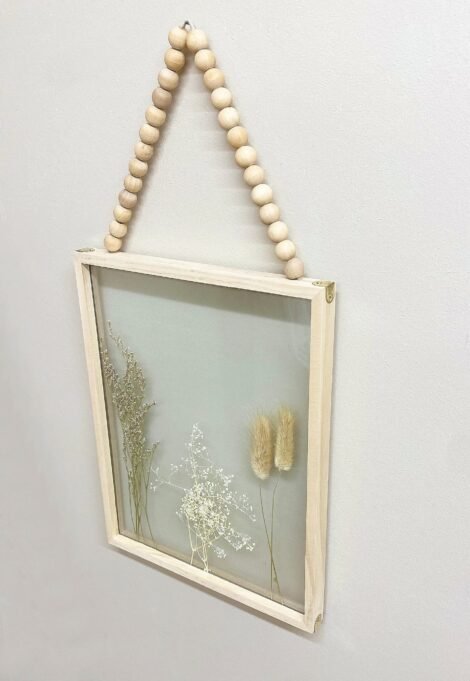 Dried Wildflower Wall Hanging Picture