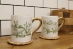 Forest Toile Mugs 4 - The Rustic Home