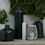 Garda Emerald Glazed Liv Vase 2 - The Rustic Home