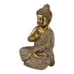 Gold Sitting Buddha Ornament