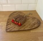 Heart Shaped Wooden Chopping Board Burnt Heart 40cm 3 - The Rustic Home