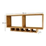 Kitchen Shelving Unit With Storage For Wine Glasses 3 - The Rustic Home