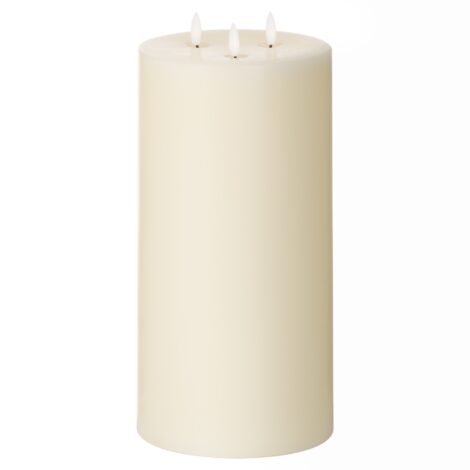 Luxe Collection Natural Glow 6 x 12 LED Cream Candle