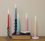 Multicoloured Dinner Candles 3 - The Rustic Home