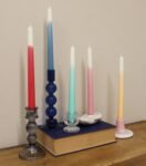 Multicoloured Dinner Candles 4 - The Rustic Home