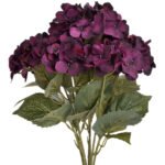Purple Hydrangea Bouquet 3 - The Rustic Home