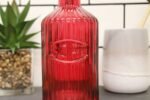 Red Glass Soap Dispenser 3 - The Rustic Home