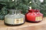 Ribbed Candle pot Small 4 - The Rustic Home