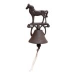 Rustic Cast Iron Wall Bell
