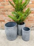 Set Of 3 Garden Dolly Tubs 3 - The Rustic Home
