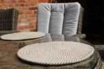 Set of Four Stripey Woven Place Mats 4 - The Rustic Home