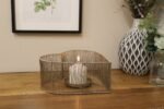 Silver Heart Candle Holder 3 - The Rustic Home