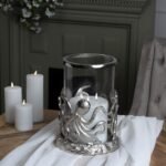 Silver Octopus Candle Hurricane Lantern 3 - The Rustic Home