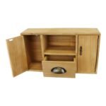 Small Wooden Cabinet with Cupboards