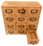 Storage Drawers 12 drawers 35 x 15 x 34cm 3 - The Rustic Home