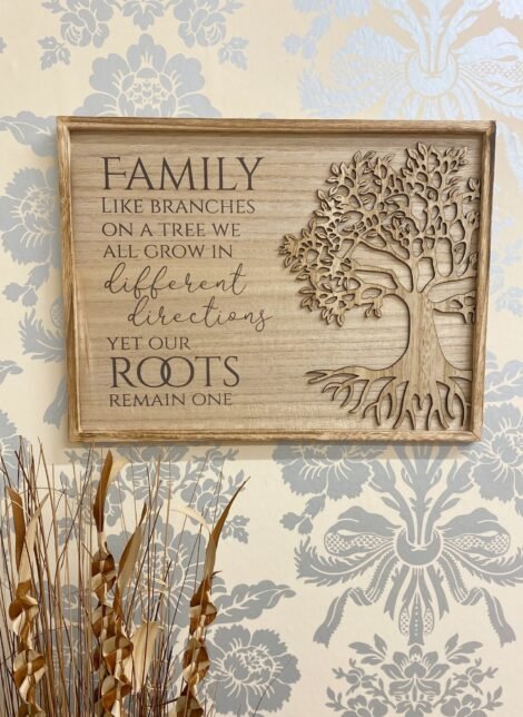 Tree Of Life Wooden Plaque