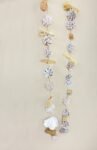 White Frosted Garland With Pinescones 1.5m
