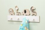Wooden Animal Carvings with 4 Coat Hooks 4 - The Rustic Home