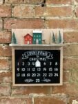 Wooden Christmas Countdown Calendar