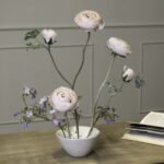 Off White Ceramic Flower Frog 4 - The Rustic Home
