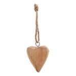 Pack Of 90 Wooden Heart Hanging Decorations 2 - The Rustic Home
