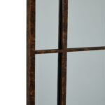 Rust Effect Large Arched Window Mirror 2 - The Rustic Home