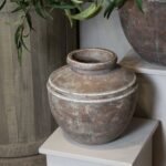 Siena Brown Water Pot 4 - The Rustic Home
