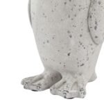 Small Grey Stone Effect Penguin Statue 2 - The Rustic Home