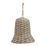 The Noel Collection Large Wicker Bell Decoration