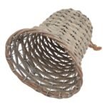 The Noel Collection Large Wicker Bell Decoration 2 - The Rustic Home