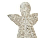 White Wash Collection Patterned Angel Decoration 2 - The Rustic Home