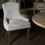 Brockham Taupe Dining Chair 4 - The Rustic Home