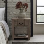 Copgrove Collection 1 Drawer Side Table 4 - The Rustic Home