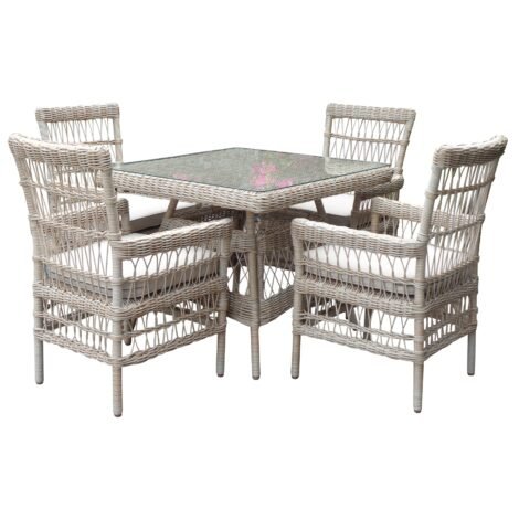 Provence Collection Outdoor 4 Seater Dining Set